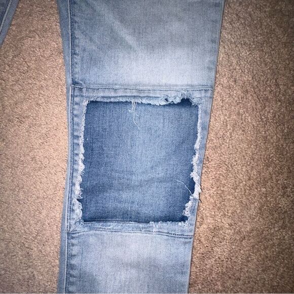 HUDSON Distressed Light Wash Jeans, Size 27 - Picture 5 of 5